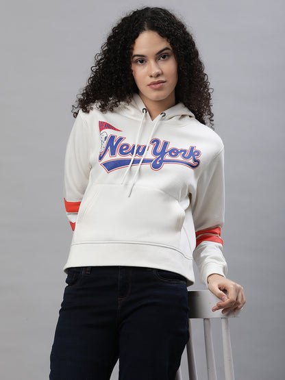 Peanuts Off-White Hoodie  Women