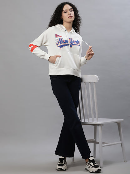 Peanuts Off-White Hoodie  Women