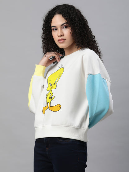 Looney Tunes Oversized Sweatshirt  Women