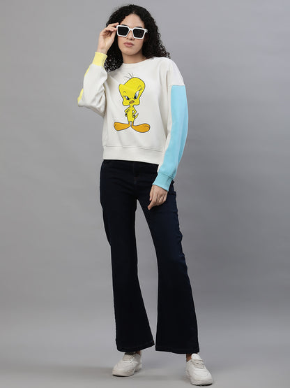 Looney Tunes Oversized Sweatshirt  Women