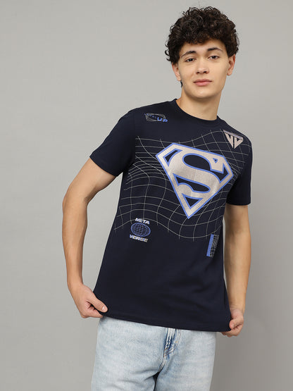 Superman Regular Fit Tshirt  Men