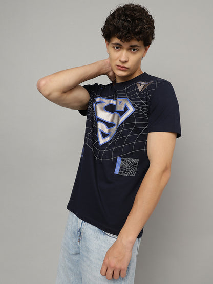 Superman Regular Fit Tshirt  Men