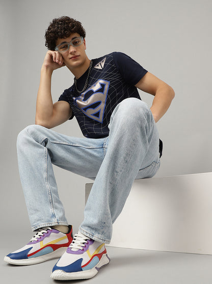 Superman Regular Fit Tshirt  Men