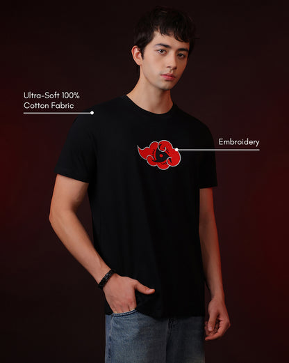 Naruto Itachi Uchiha Akatsuki Regular Fit Tshirt