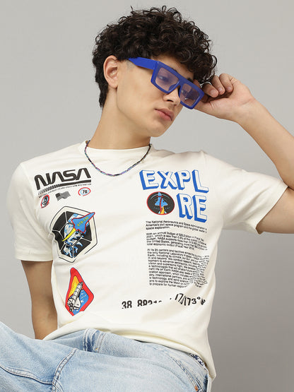 NASA Regular Fit Tshirt  Men