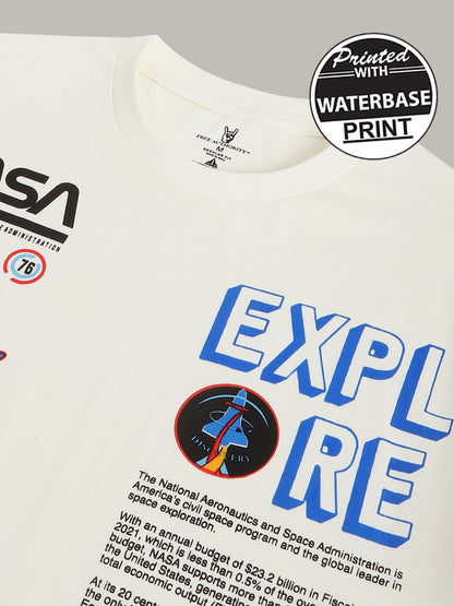 NASA Regular Fit Tshirt  Men