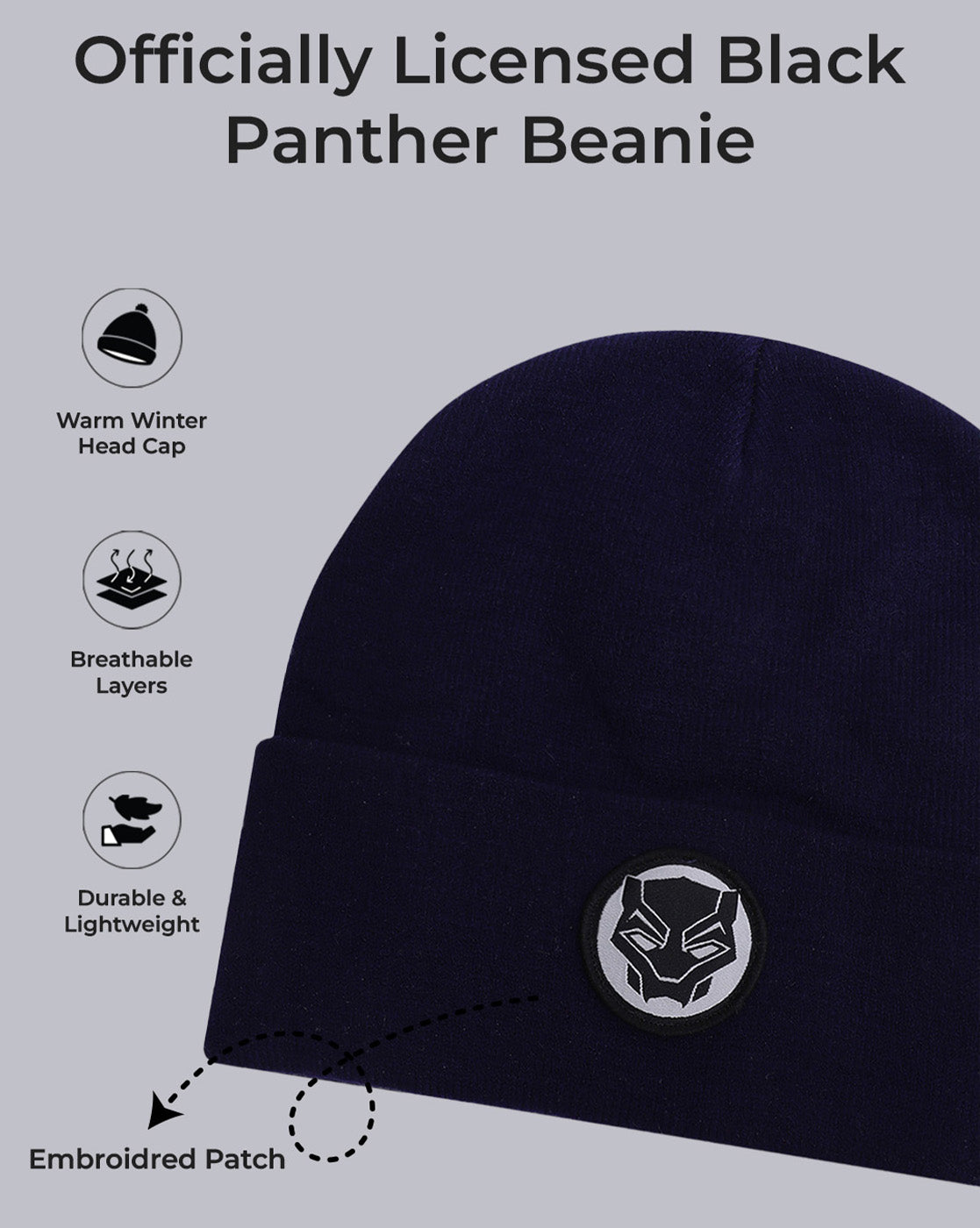 Black Panther Beanie