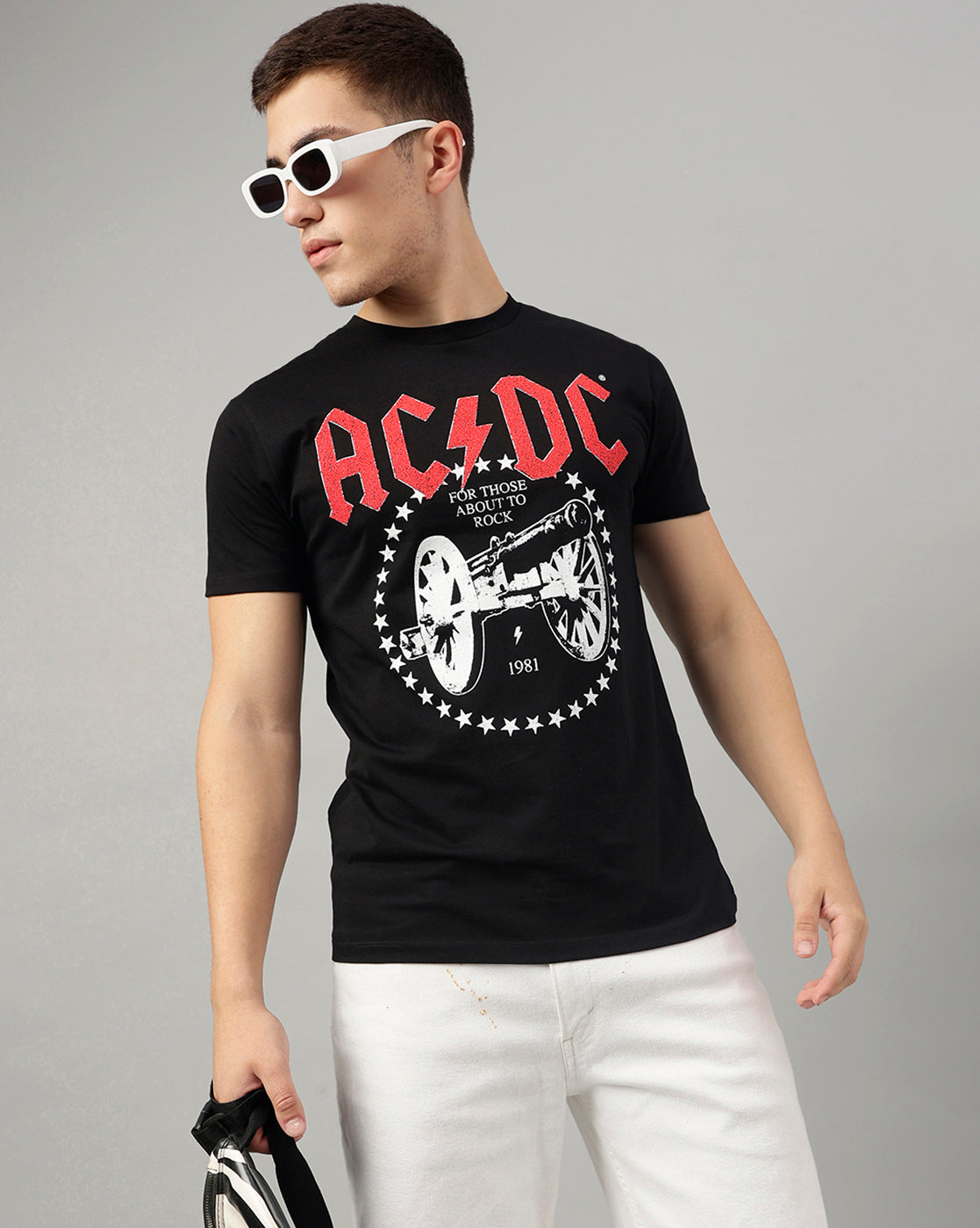 AC/DC Regular Fit Tshirt For Men – Free Authority
