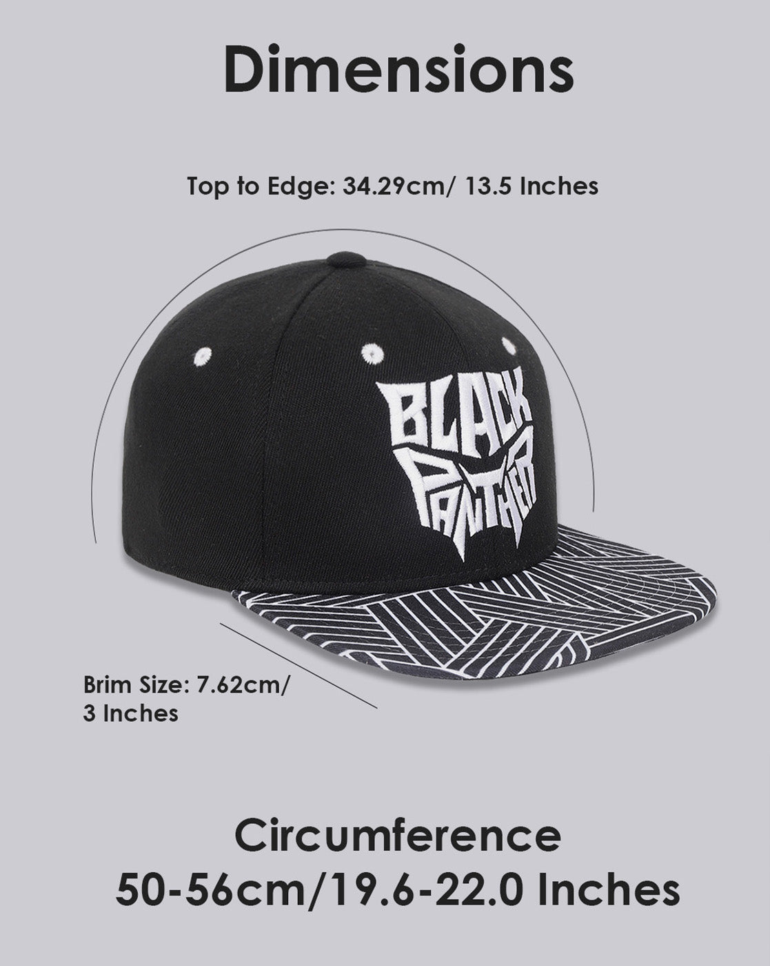 Black Panther Snapback Cap