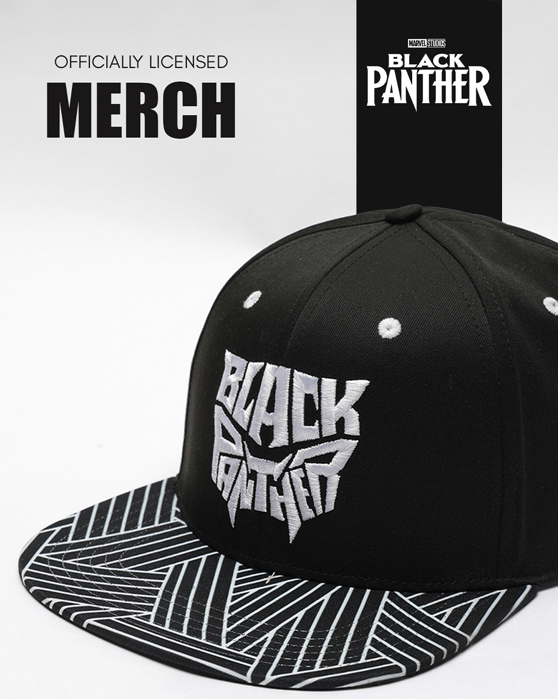 Black Panther Snapback Cap