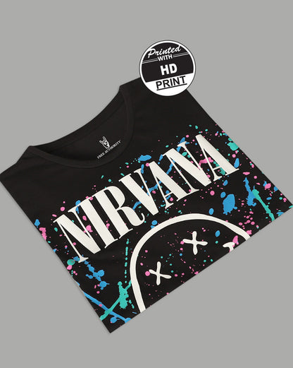 Nirvana  Oversized Fit Tshirt  Women