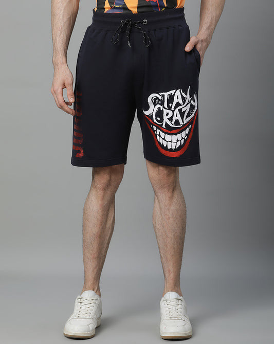 Joker Printed Regular Fit Shorts For Men
