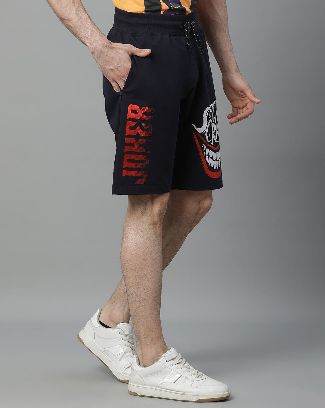 Joker Printed Regular Fit Shorts For Men