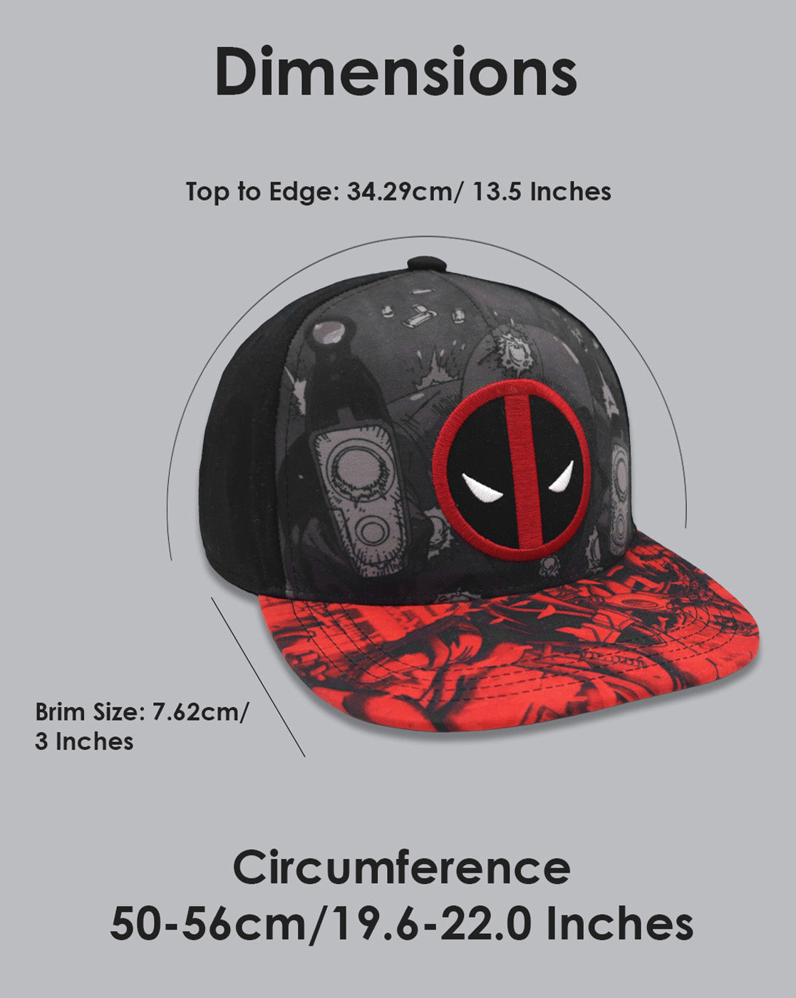 Deadpool Snapback Cap