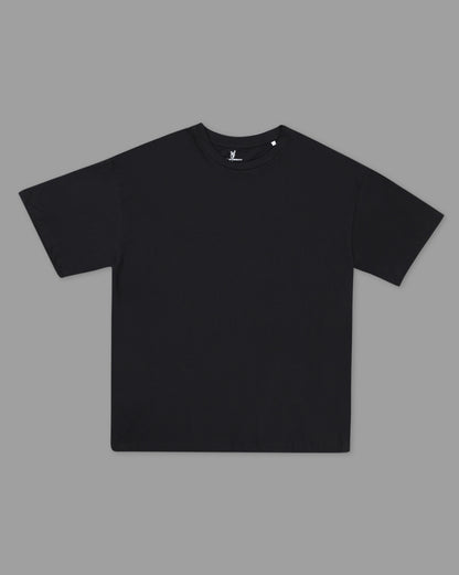 Women Oversized Black T-Shirt