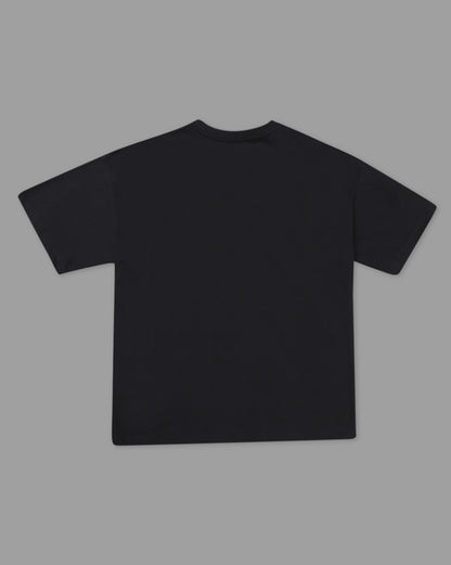 Women Oversized Black T-Shirt