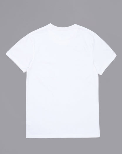 Men White Regular Fit Tshirt