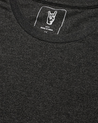 Men Black Regular Fit Sweatshirt