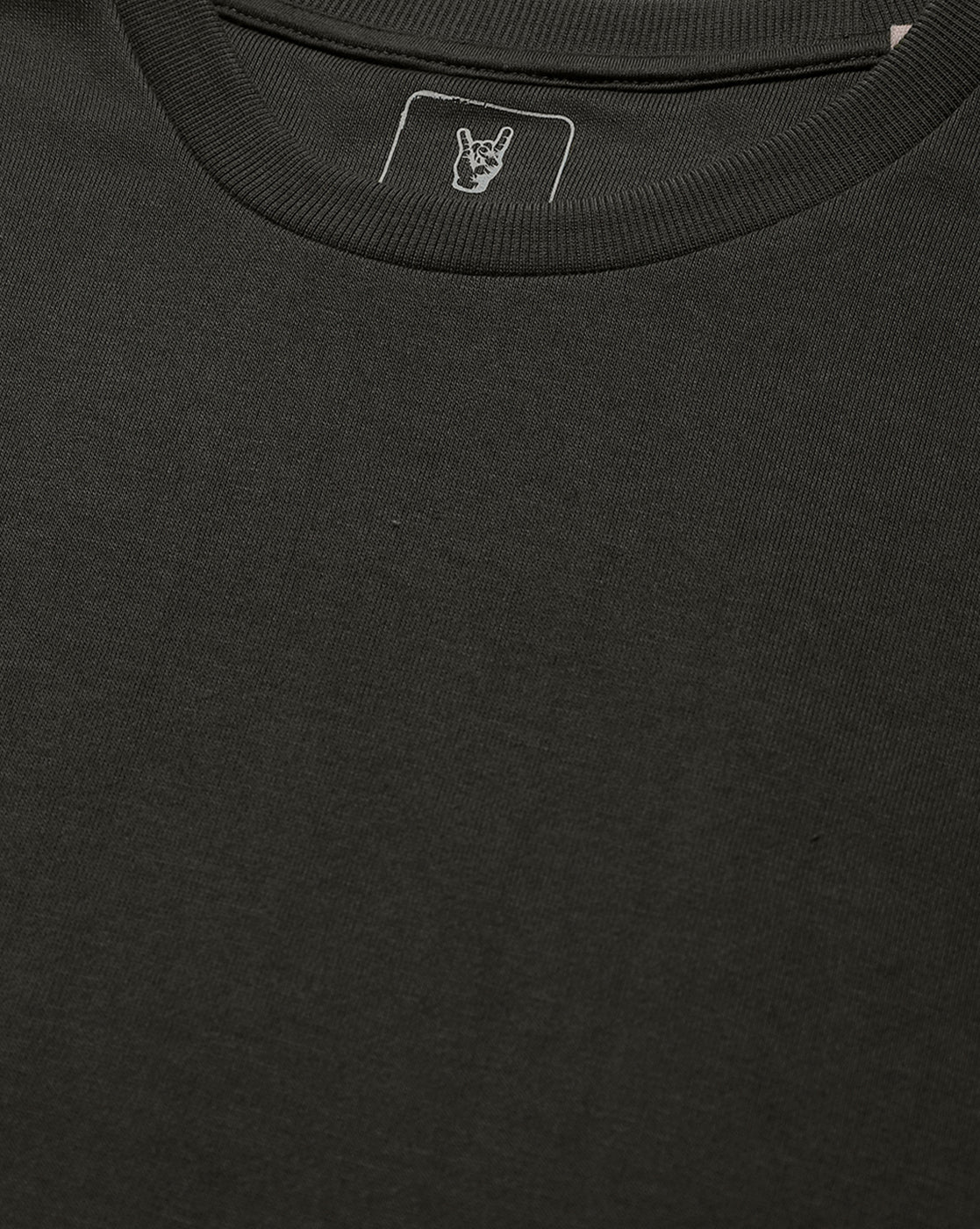 Men Olive Regular Fit Sweatshirt