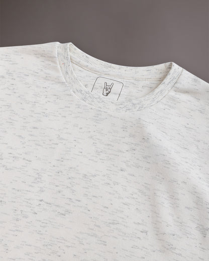 White Regular Fit Sweatshirt Men