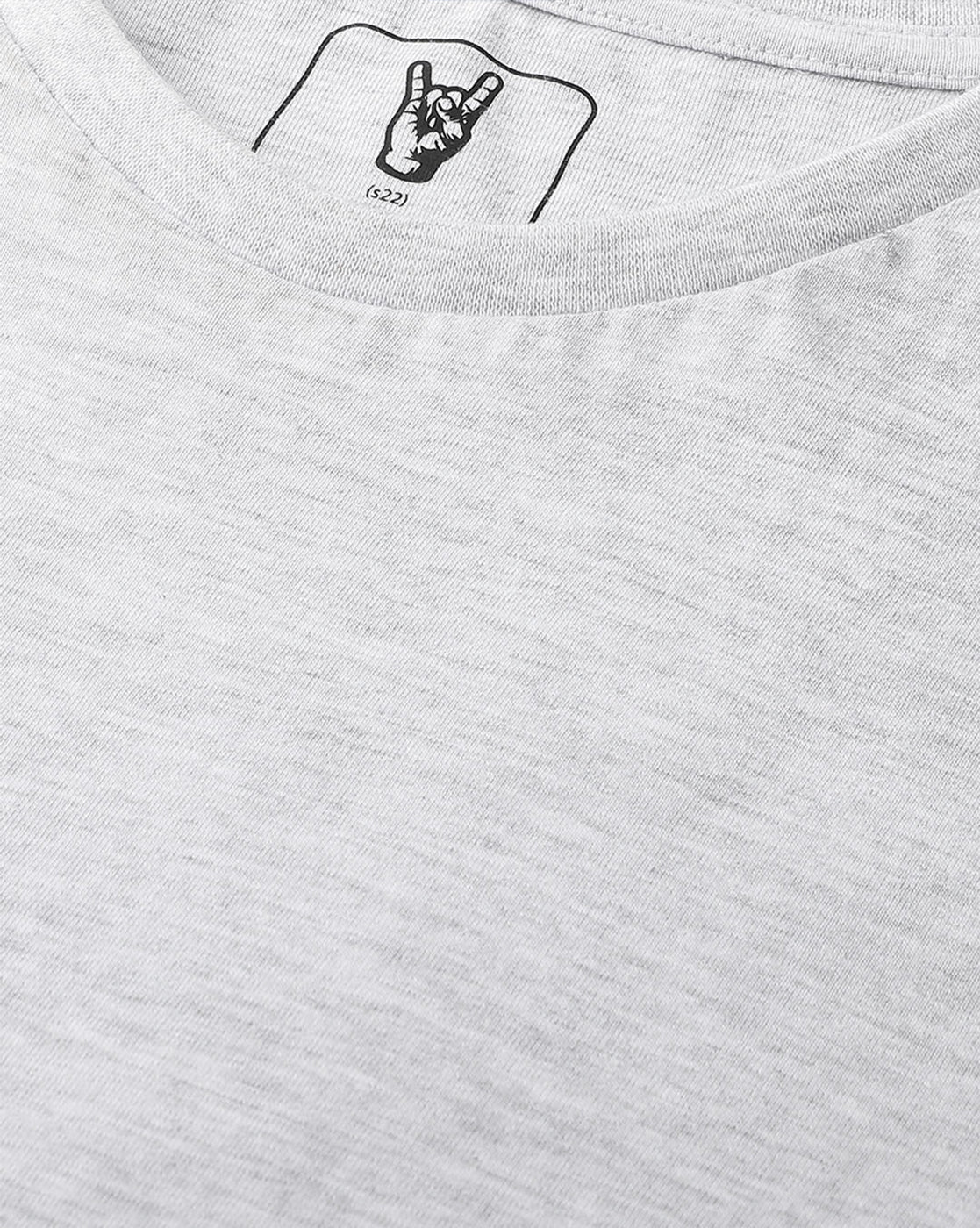 Men Grey Regular Fit Tshirt