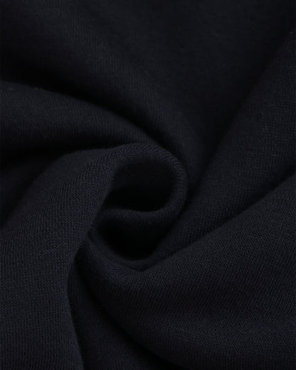 Men Navy Blue Regular Fit Sweatshirt