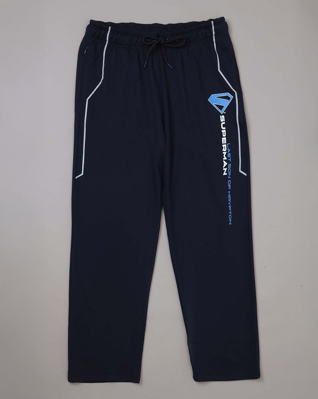 Superman Printed Regular Fit Trackpants For Men