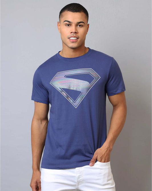 Superman Printed Regular Fit Tshirt For Men
