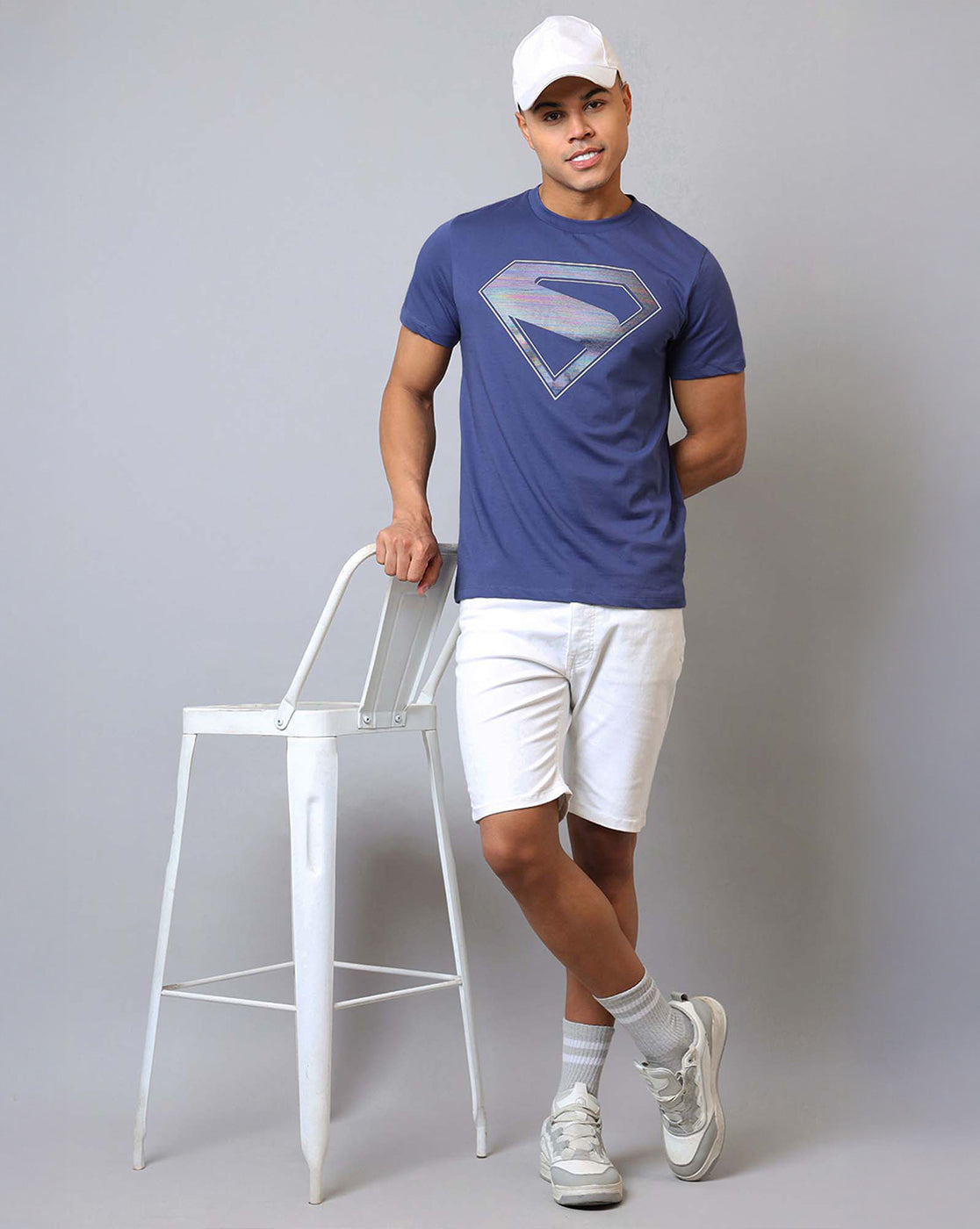 Superman Printed Regular Fit Tshirt For Men