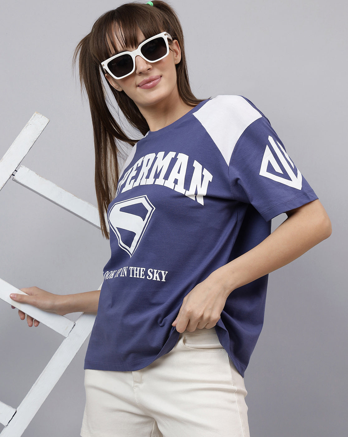 superman 2025 movie tshirt look up in the sky limited edition  