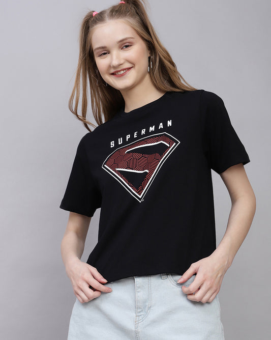 Superman: Legacy Printed Regular Fit Tshirt For Women