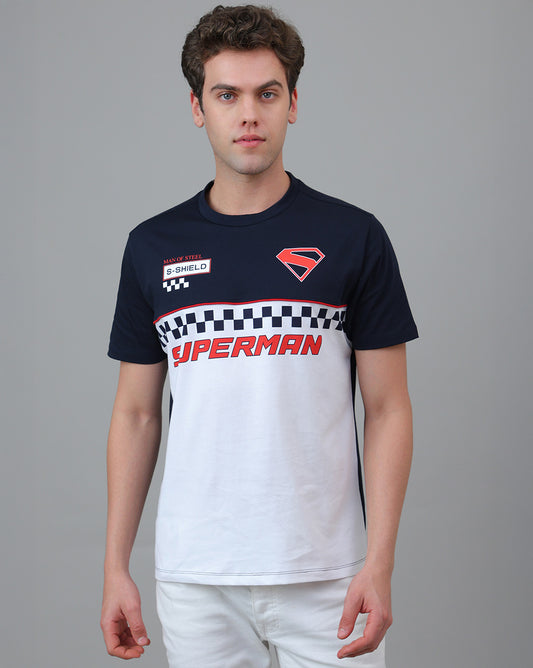 Superman: Printed Regular Fit Tshirt For Men