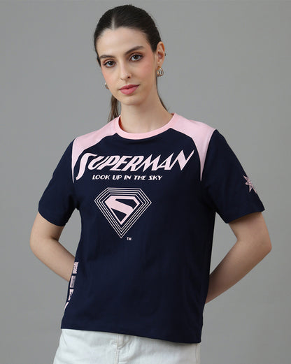 Superman Regular Fit Tshirt Women