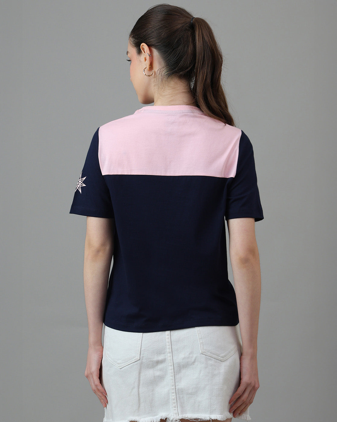 Superman:Printed Regular Fit Tshirt For Women