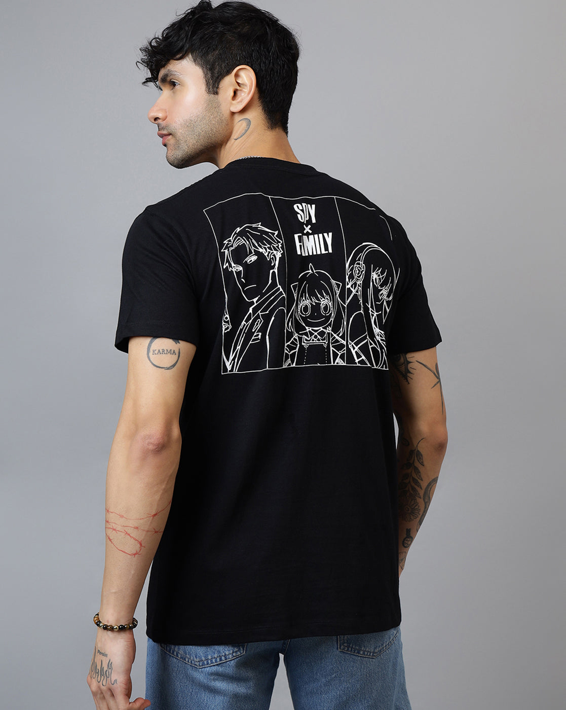 Spy X Family Printed Regular Fit T-shirt For Men