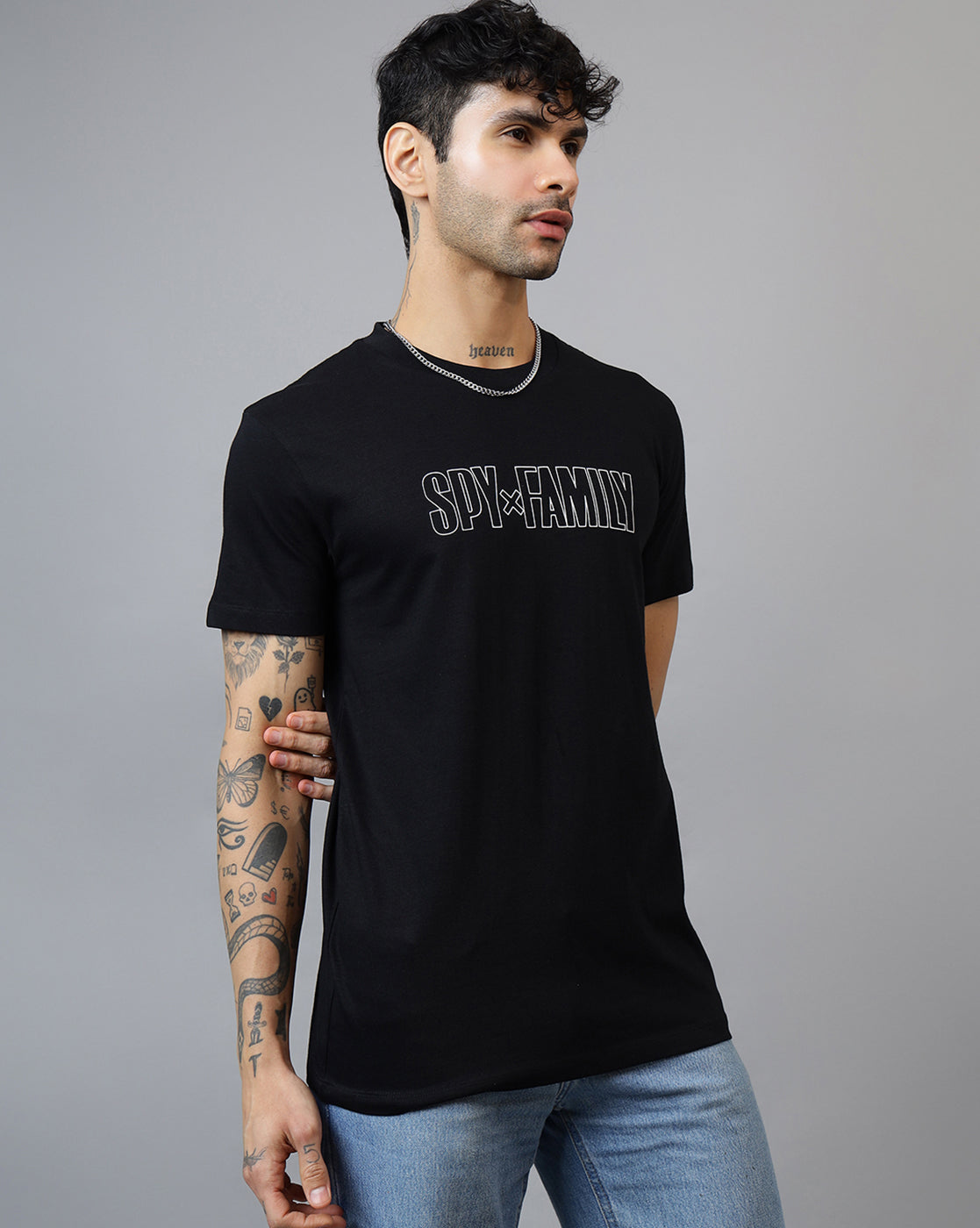 Spy X Family Printed Regular Fit T-shirt For Men