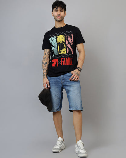 Spy X Family Regular Fit T-shirt  Men