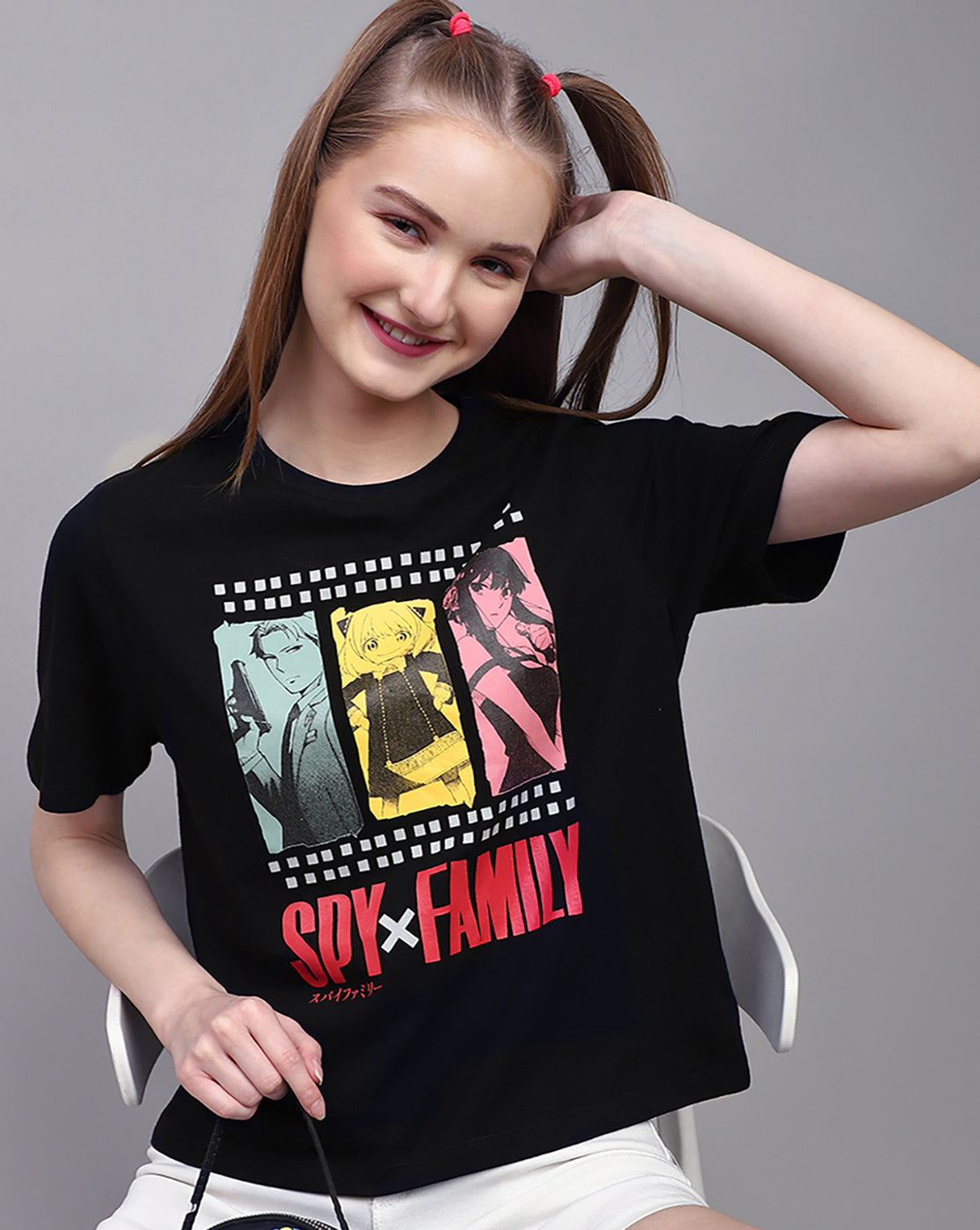 Spy X Family Regular Fit Tshirt For Women