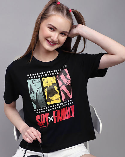 Spy X Family Regular Fit T-shirt  Women