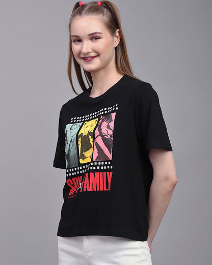 Spy X Family Regular Fit T-shirt  Women