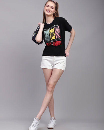 Spy X Family Regular Fit T-shirt  Women