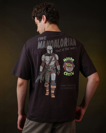 Star Wars The Mandalorian & Grogu Oversized Tshirt Men