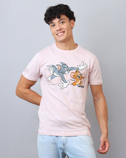 Tom & Jerry  Regular Fit Tshirt  Men