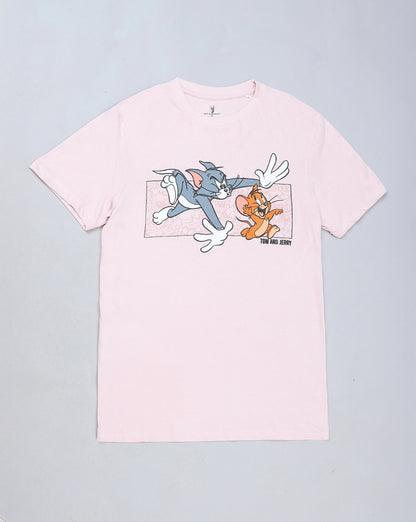 Tom & Jerry  Regular Fit Tshirt  Men