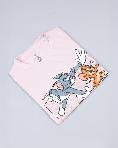 Tom & Jerry  Regular Fit Tshirt  Men