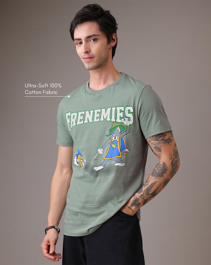 Tom & Jerry Regular Fit Tshirt  Men