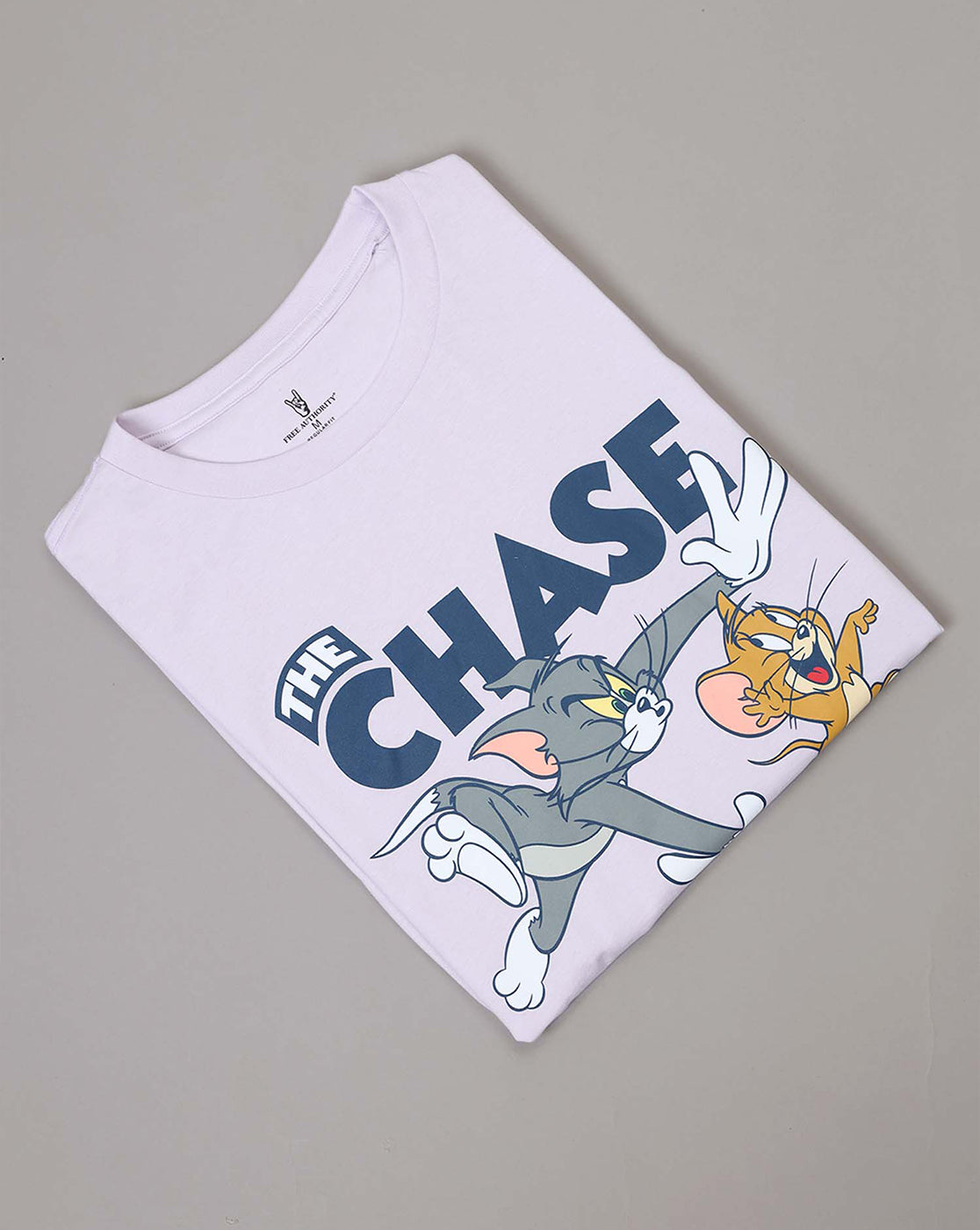 Tom & Jerry Printed Regular Fit Tshirt For Men