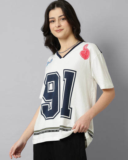Tom & Jerry Oversized Fit Tshirt