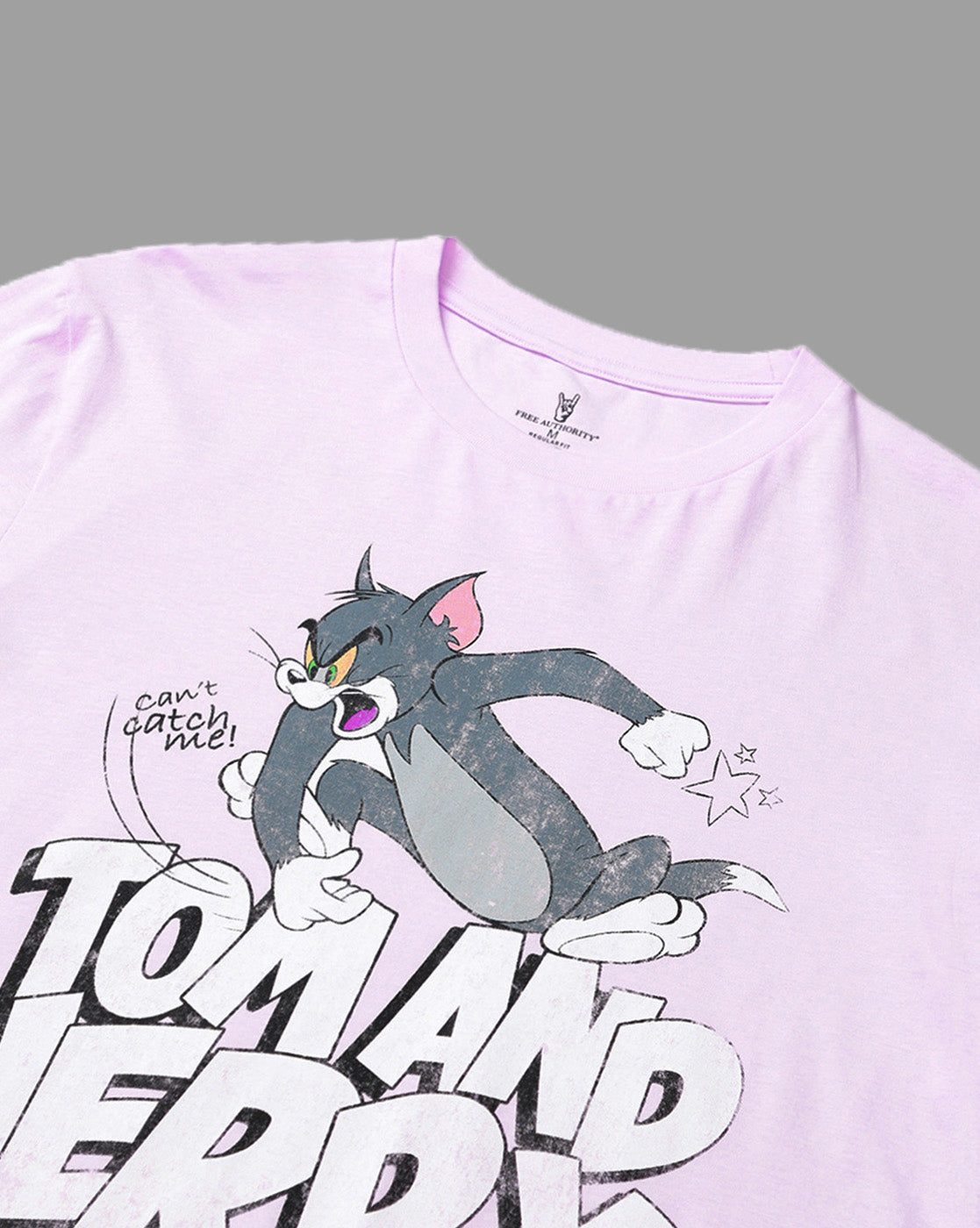 Tom & Jerry Printed Regular Fit Tshirt For Men