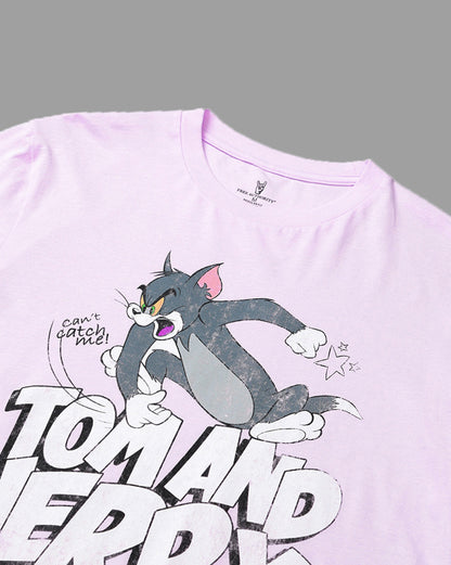Tom & Jerry  Regular Fit Tshirt  Men
